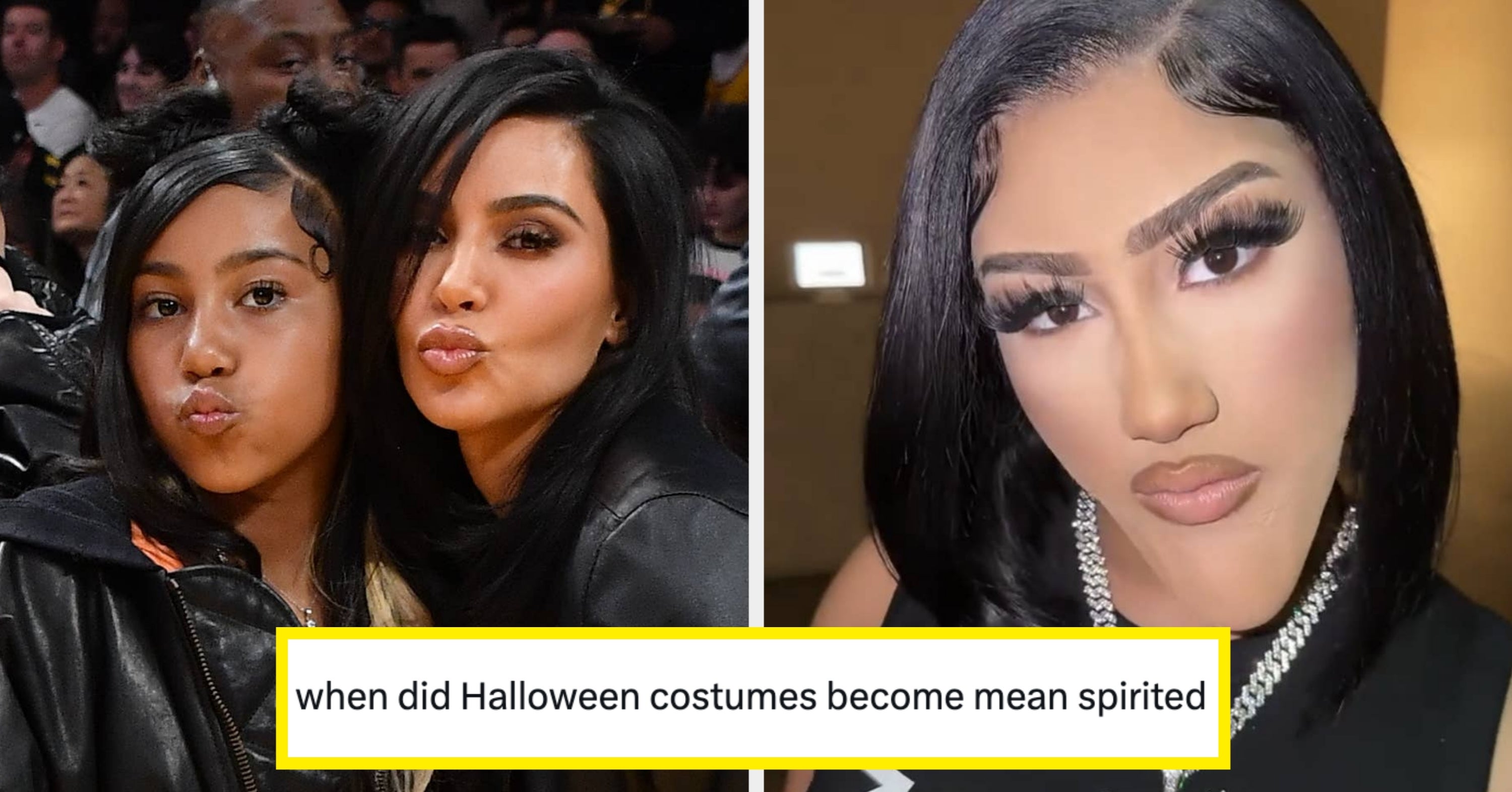 North West Used A Wildly Exaggerated Prosthetic Chin To Dress Up As Reality Star Natalie Nunn For Halloween, And It’s Sparked A Load Of Parenting Discourse
