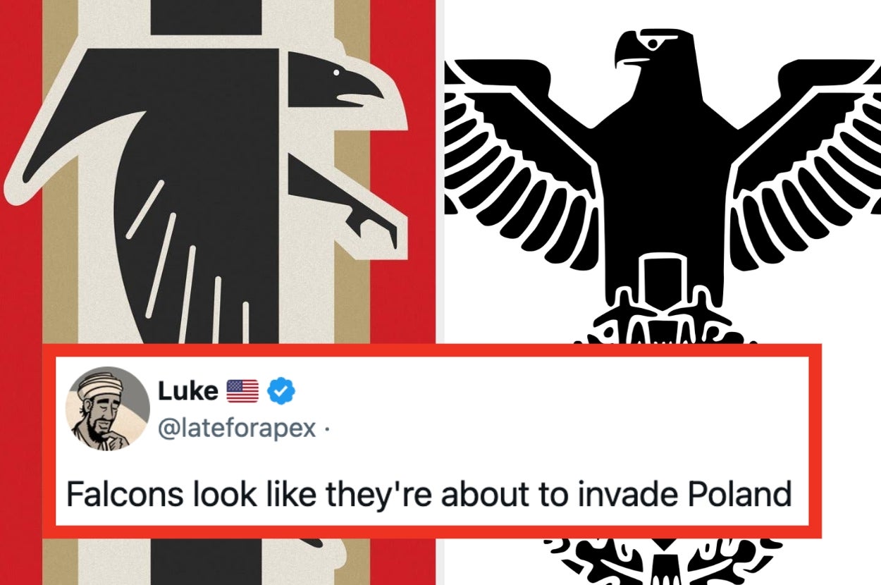 The Atlanta Falcons Unveiled A New Logo, And All Social Media Users Want To Do Is Make Nazi Jokes