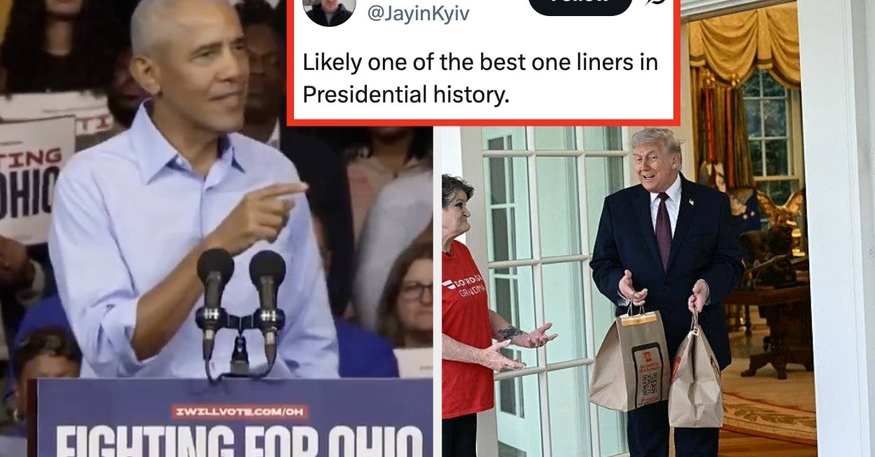 Obama Just Said 13 Words About Trump's White House, And I Cannot Stop Laughing