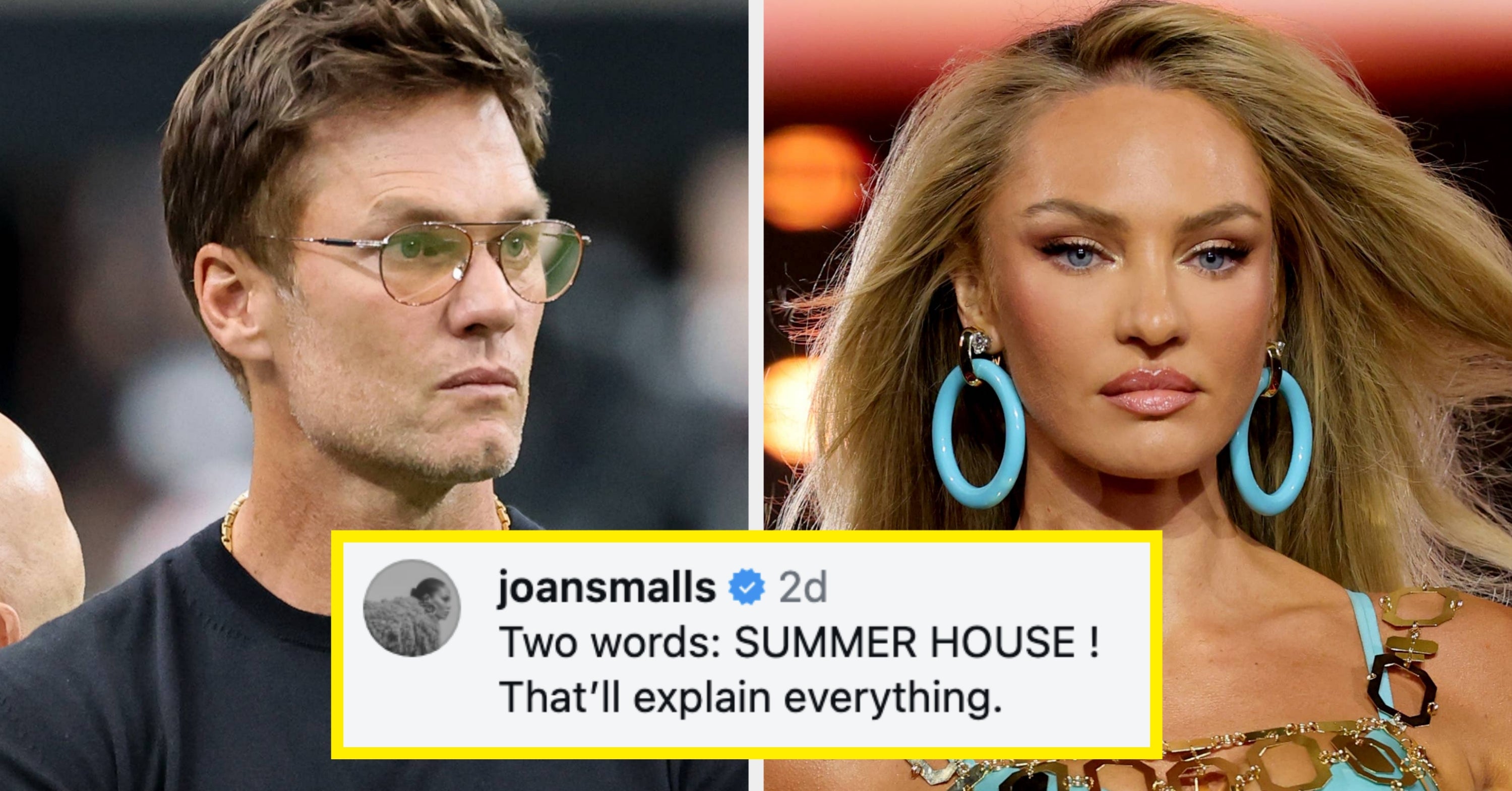 We Have An Update On The Tom Brady And Candice Swanepoel Situation After Candice’s BFF, Joan Smalls, Left A Shady Comment Hinting At A Messy Fallout