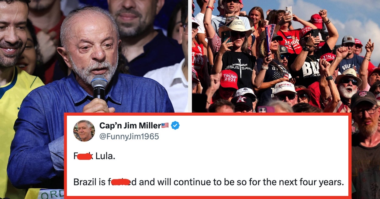 "Brazil Is A Tragic Case Study": MAGA Is Throwing A Total Toddler Tantrum Over Lula's Election Win