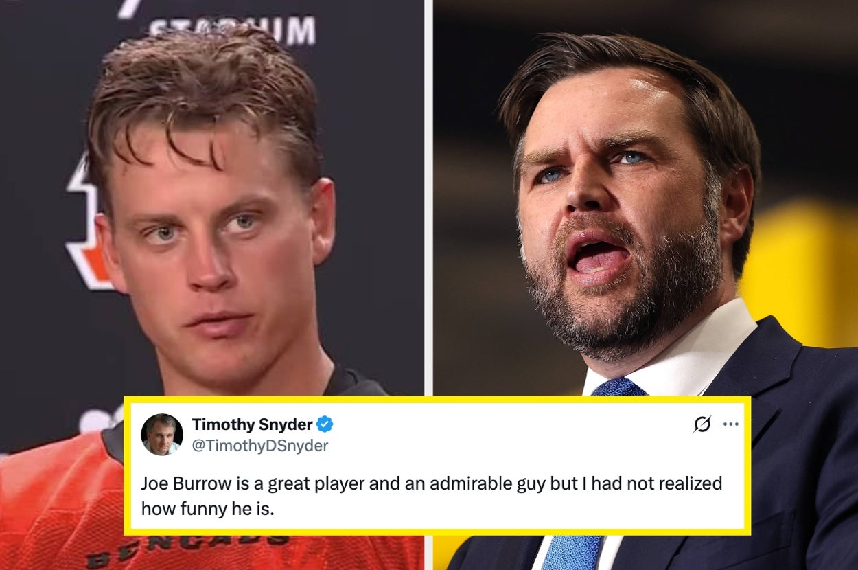 Joe Burrow Was Asked About JD Vance’s “Humiliating” Visit To The Bengals’ Practice — And People Think His Answer “Speaks Volumes”