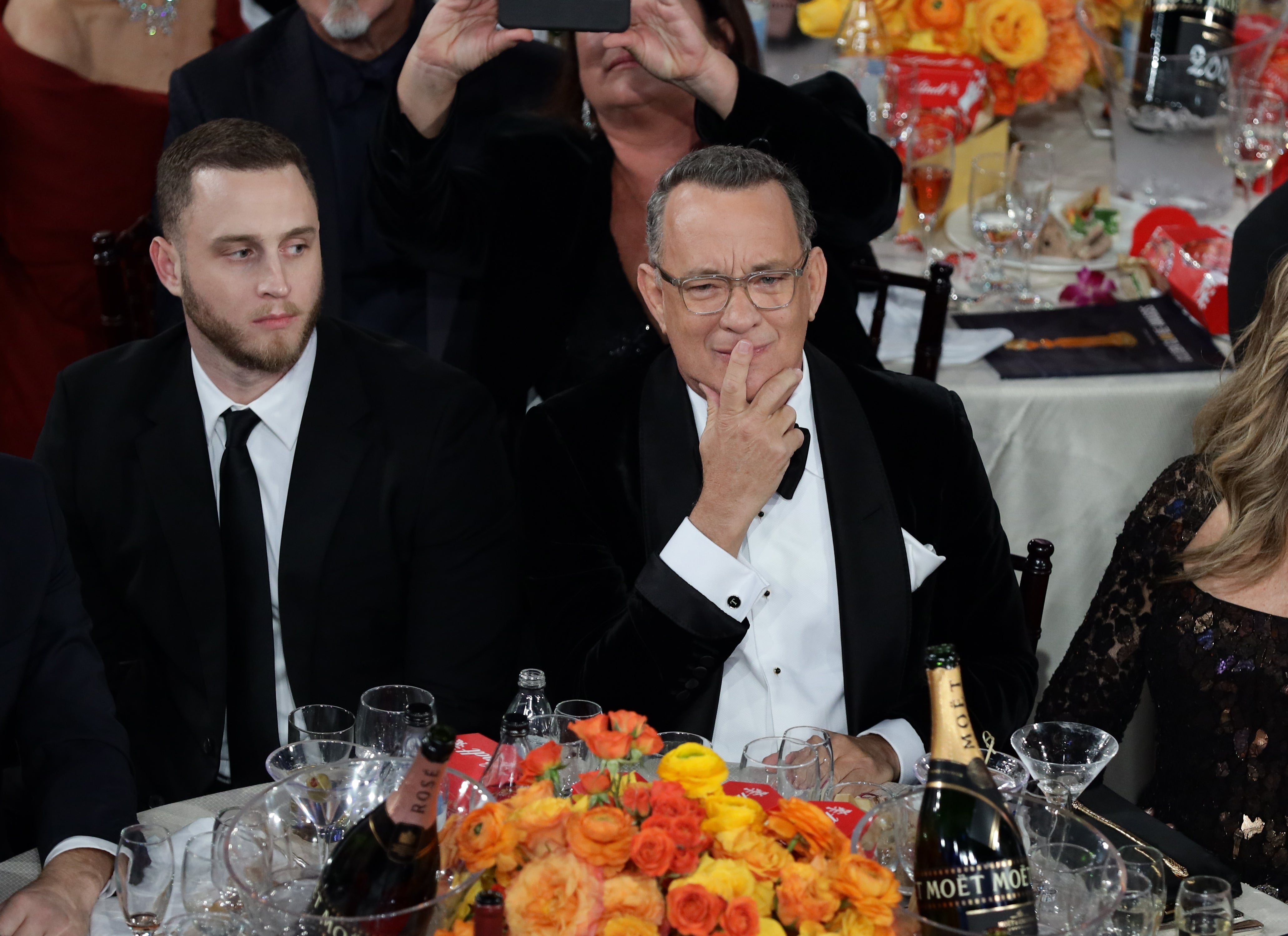 Colin, Chet, and Tom Hanks