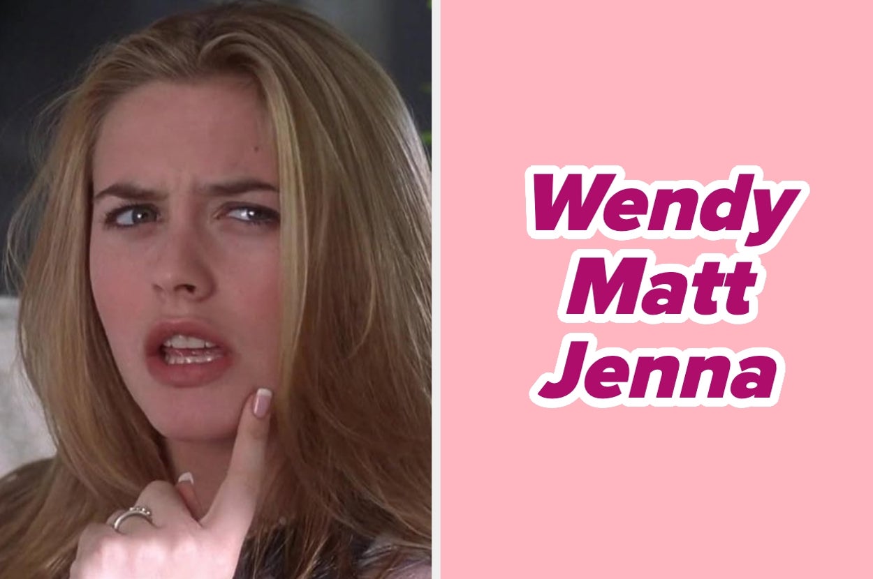 Can You Guess The UBER Popular Rom-Com From Just Three Random Character Names?