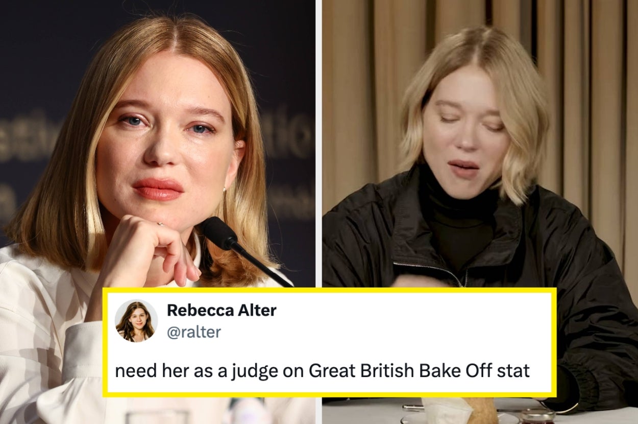 This Viral Tasting Interview Seemingly Backfired After Léa Seydoux Was Left Disgusted By The Food, And People Are Losing It Over Her Reactions