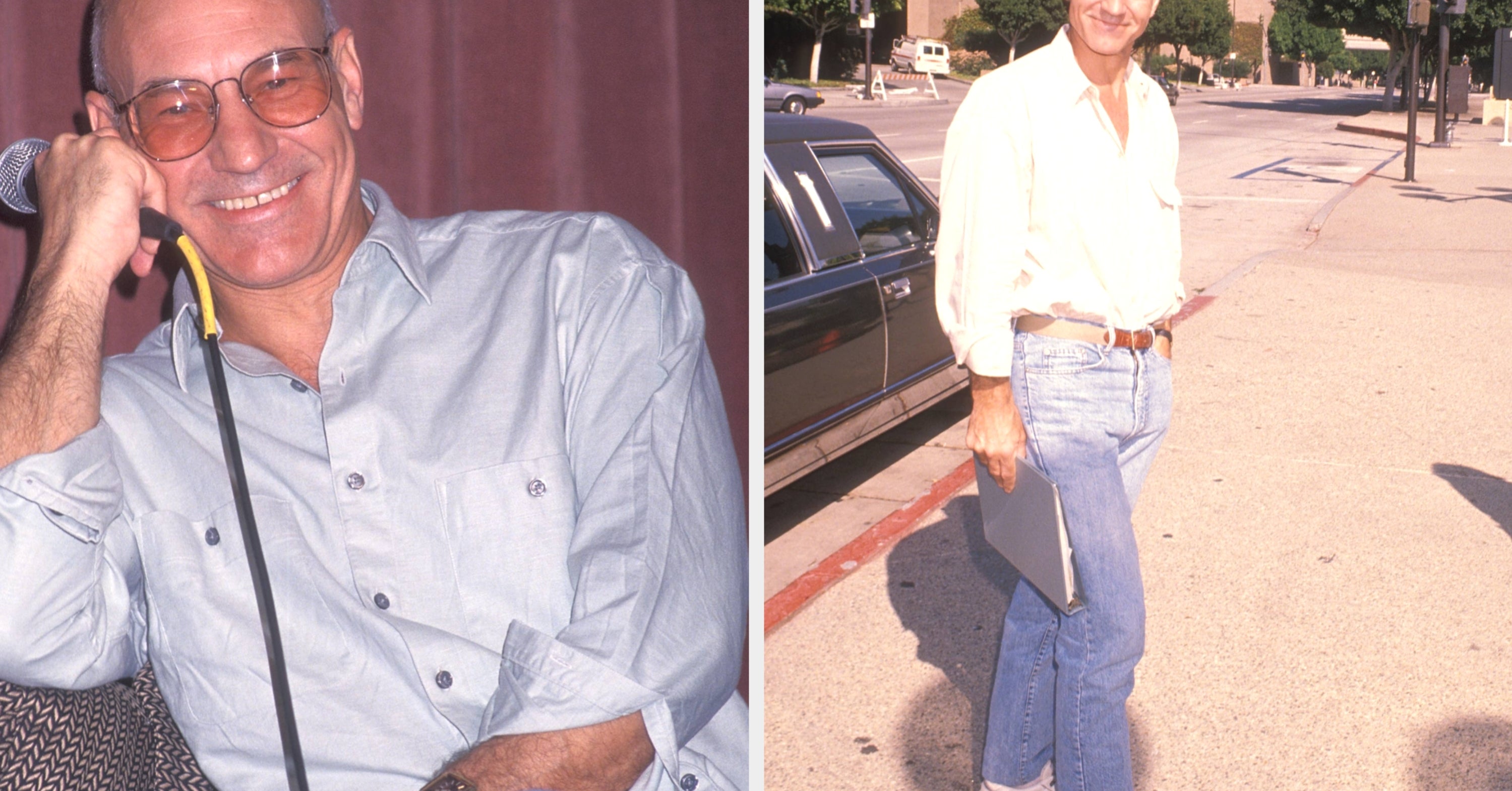 I Found Some Old Photos Of Patrick Stewart From The '90s, And Honestly, They Just Made Me Love Him Even More Than I Already Did