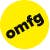 OMFG badge