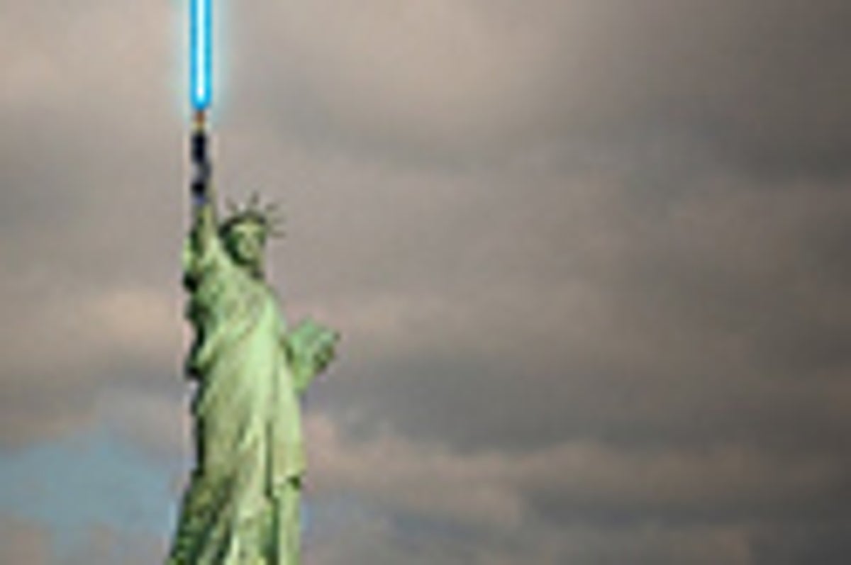 Statue of Lightsaber