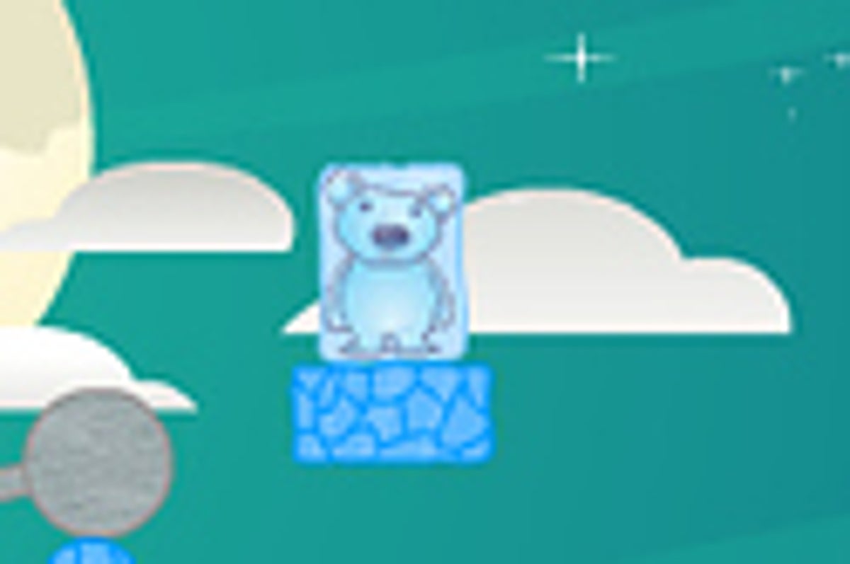 Ice Cube Bear (Game Battle)