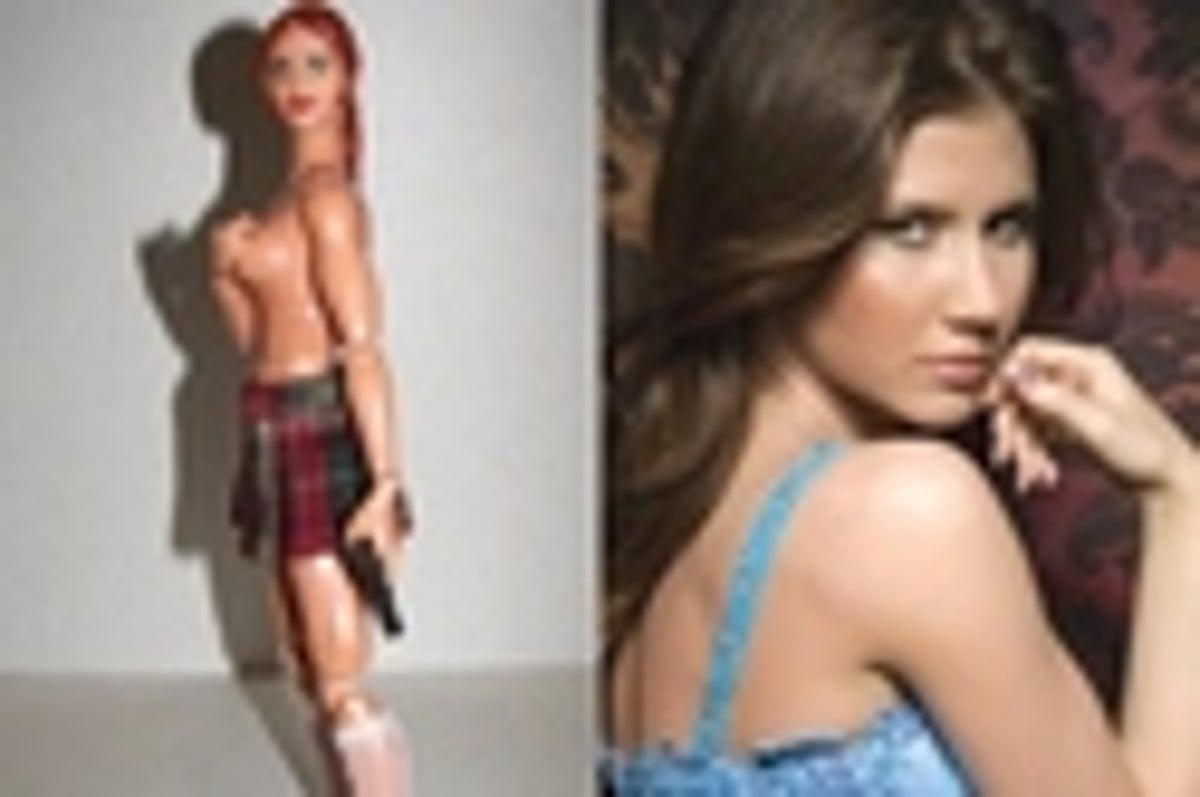 Sexy Anna Chapman Gets Her Spy on in (Topless) Doll Form