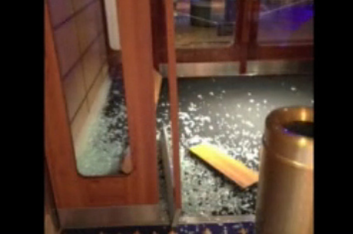 Disney Cruise Ship Battered By Hurricane Sandy