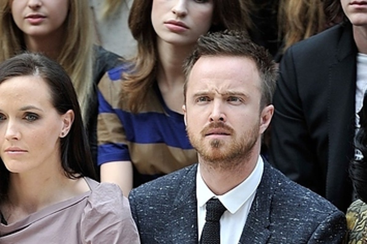 Aaron Paul Is Very Confused By Burberry