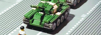 Lego sales tiananmen square