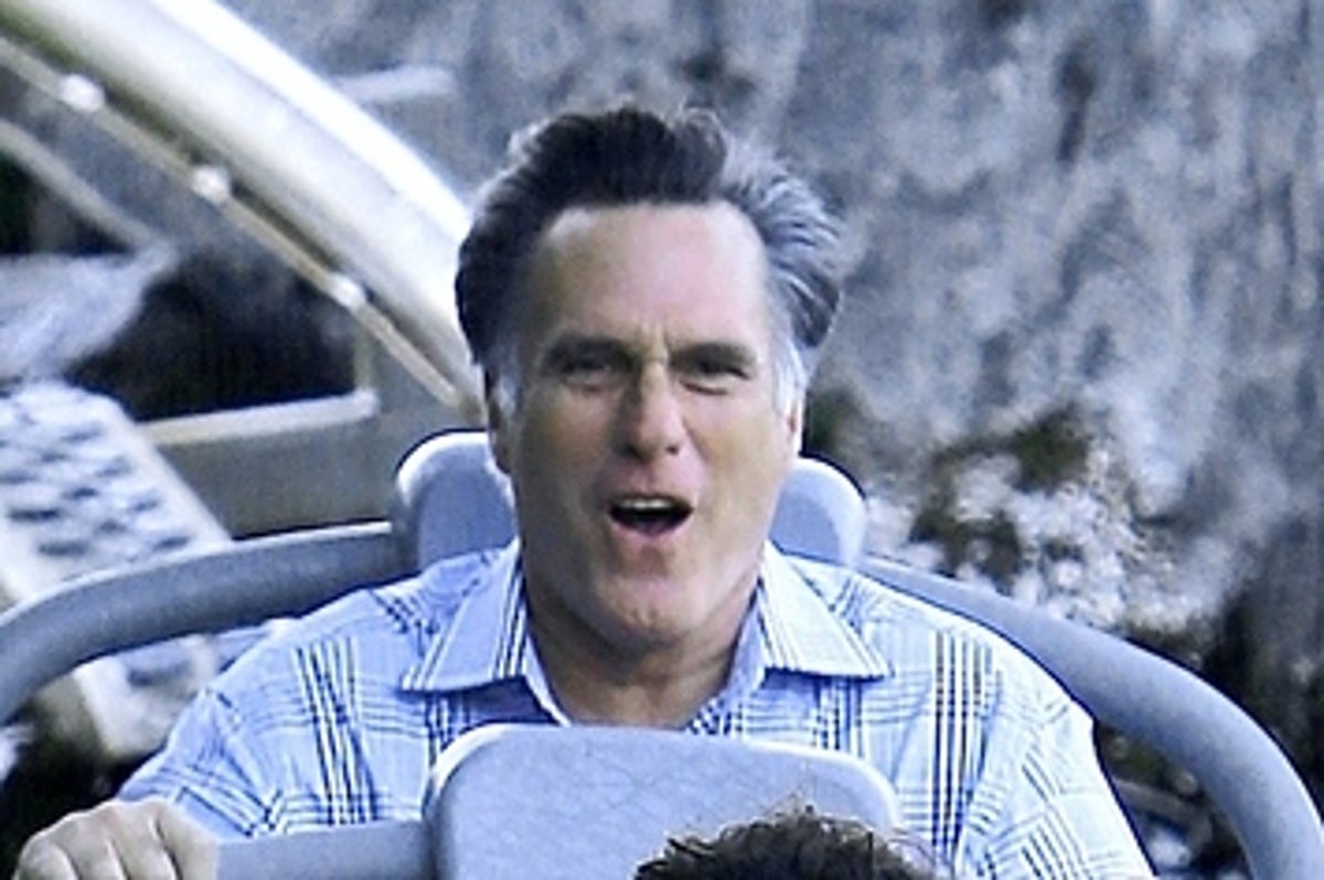 Mitt Romney Went To Disneyland 
