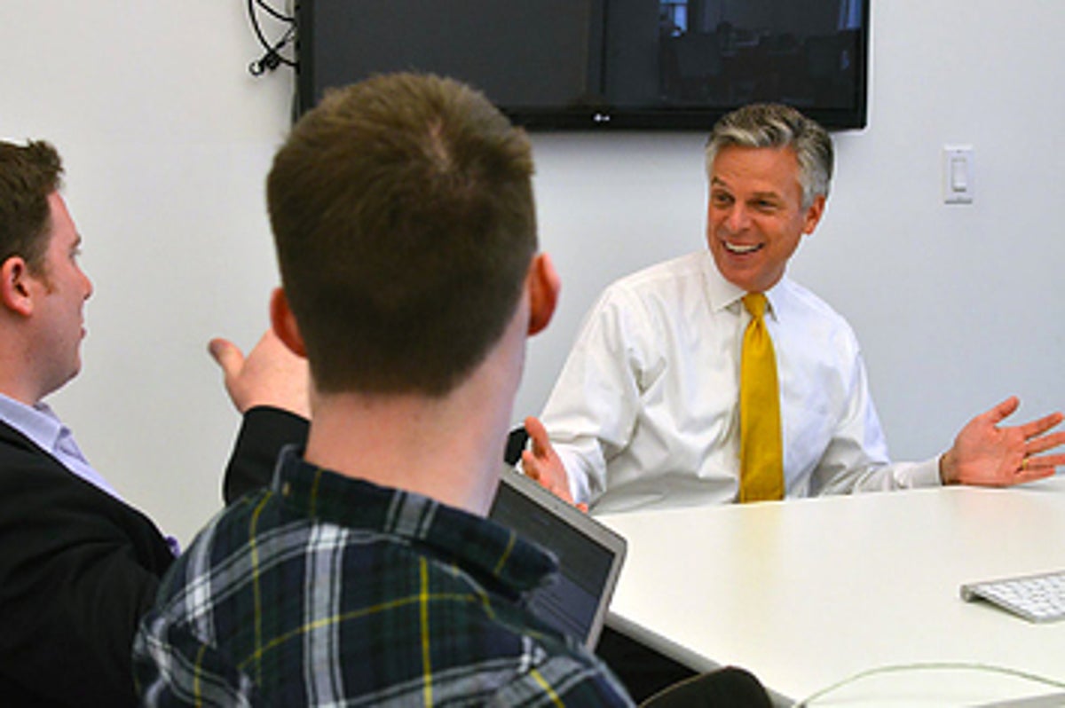 Jon Huntsman Can't Stop Talking About The Republican Party