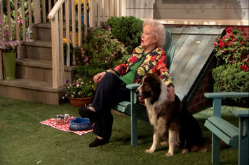 Betty White Being Adorable With Animals [PICTURES]