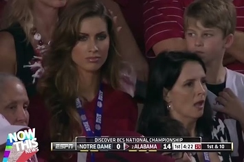 Brent Musburger Wants AJ McCarron's Girlfriend