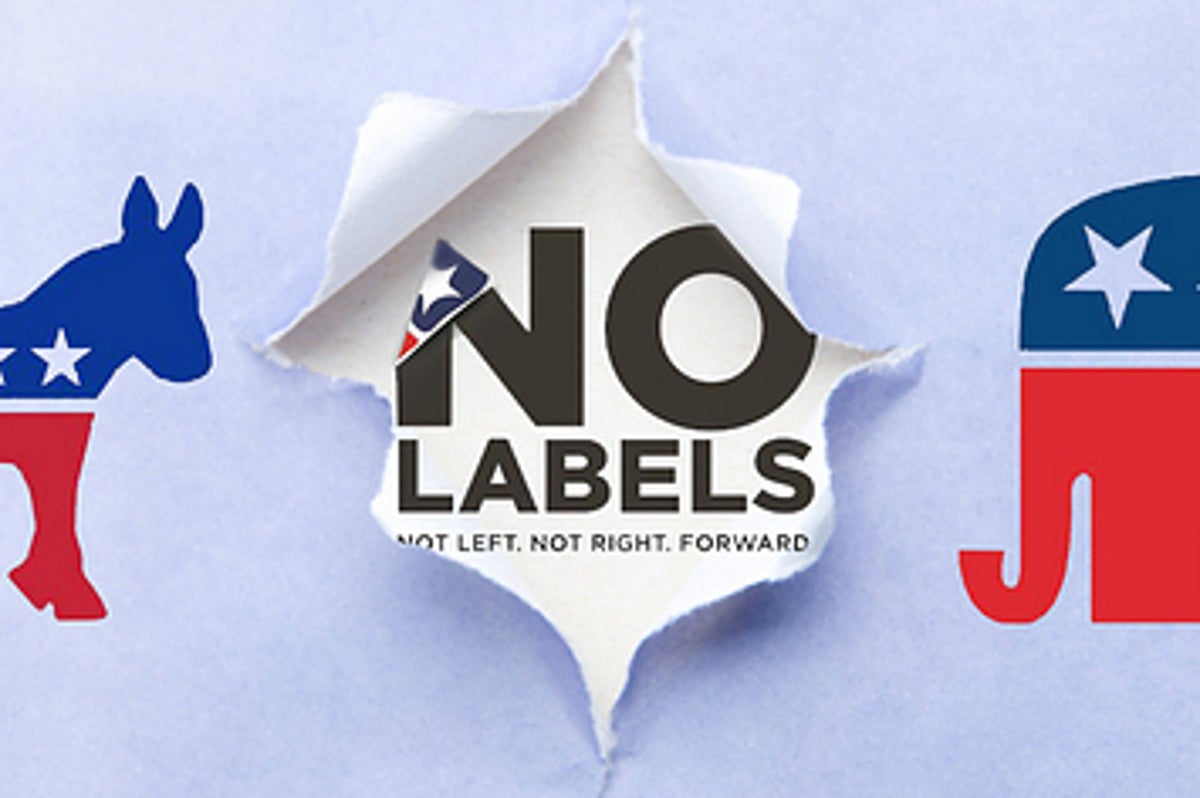 The 'No Labels' Group Really Needs To Work On Their Emails