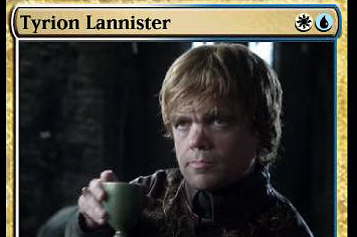 Why Isn't "Magic The Gathering: Game Of Thrones Edition" A Real Thing?