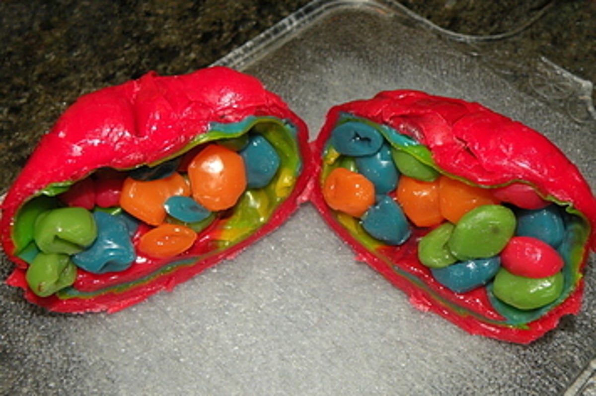 This Is A Box Of Gushers, Wrapped In Fruit Roll-Ups, Wrapped In