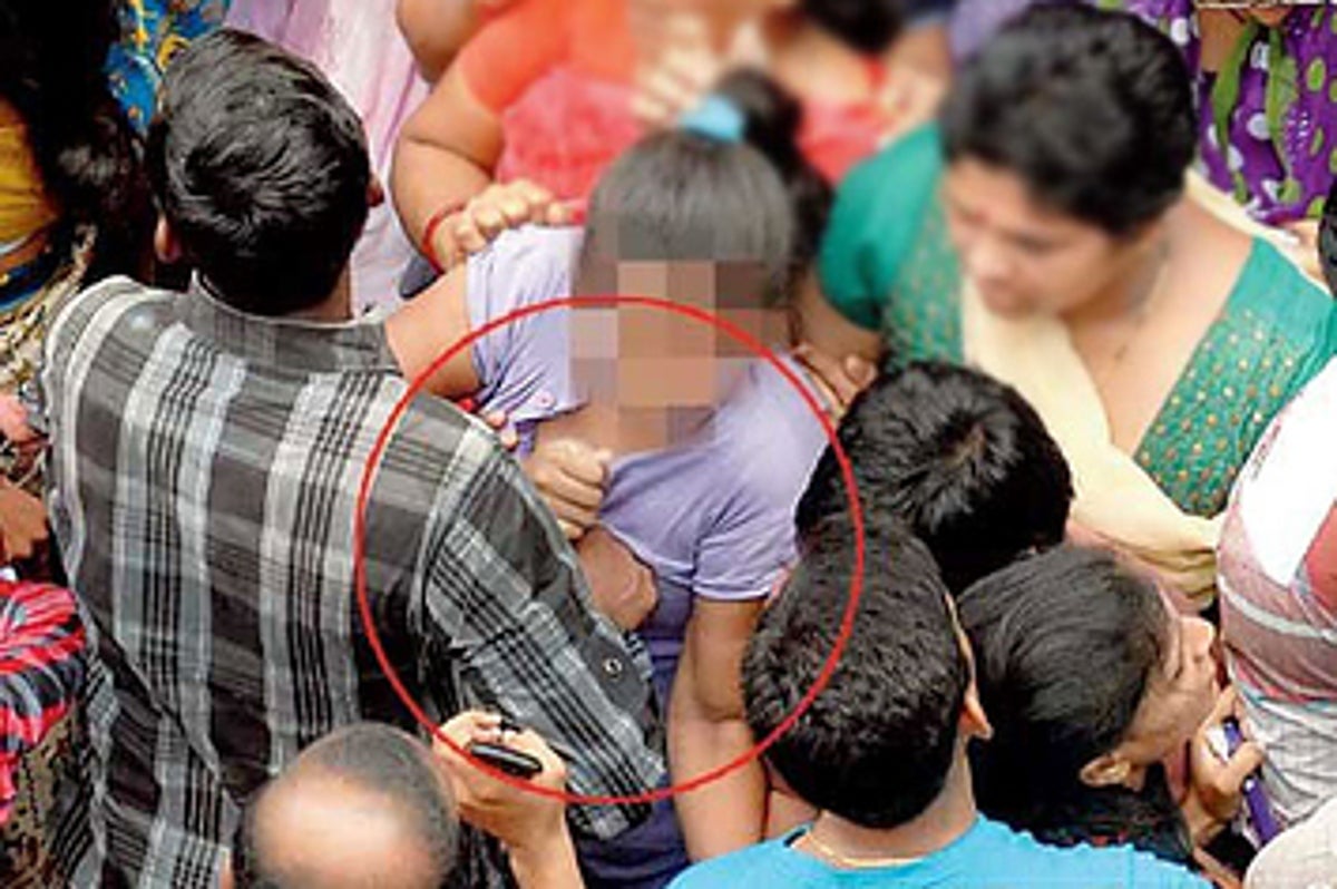 Shocking Photographs Of Three Perverts Molesting A Woman During A ...