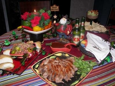 Christmas Dinner In Mexico