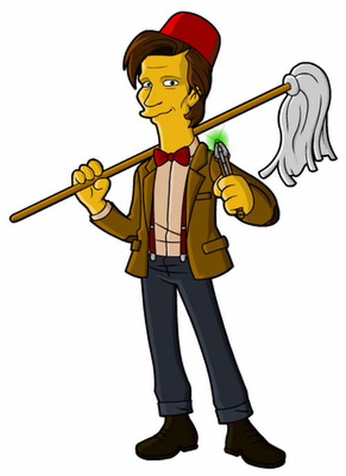 Matt Smith, Simpsonsized