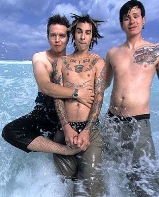 Blink 182 hung out at the beach long before Best Coast and Wavves