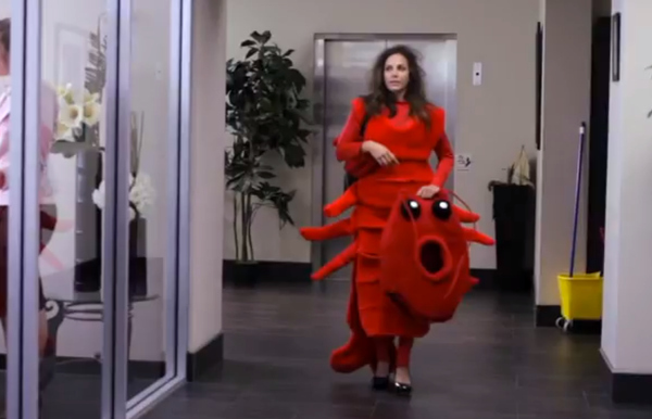 A Lobster Costume