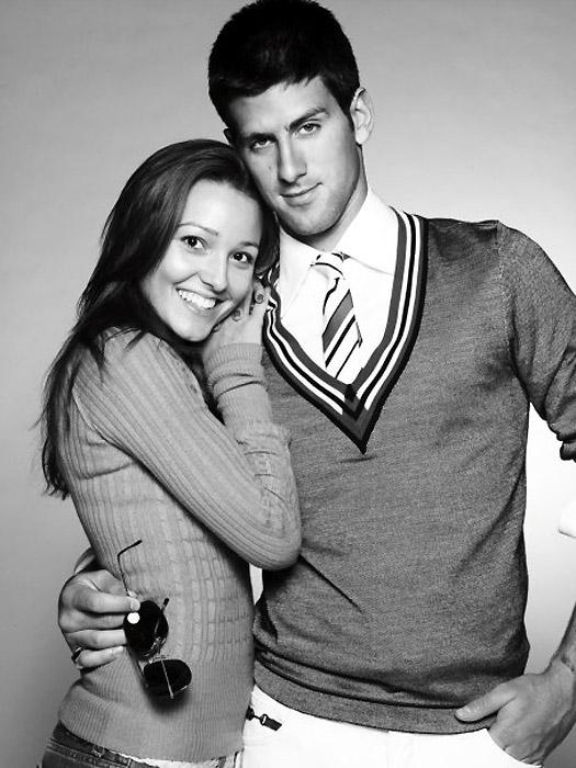 Jelena Ristic, girlfriend of Novak Djokovic