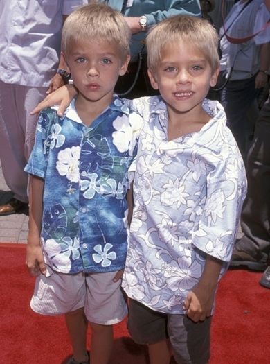 Dylan and Cole Sprouse: Then
