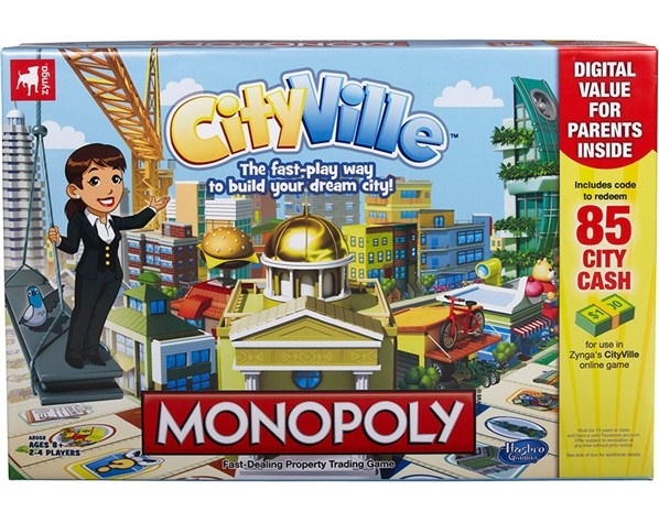 CityVille Monopoly, Fast-dealing property trading board game