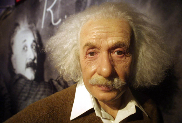 We've all seen several of Madame Tussaurd's wax sculptures, but I think this one of Albert Einstein might be the most life like.