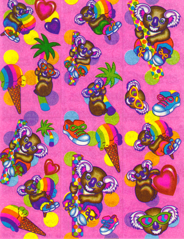 Stickers, Labels & Tags Stickers Vintage Lisa Frank Stickers etna.com.pe