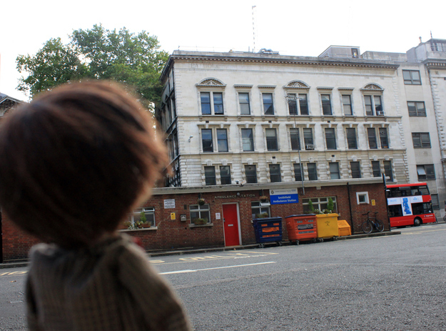 At St. Bart’s Hospital I looked high and low for the man, but never found him. Sherlock Holmes - we will meet one day!