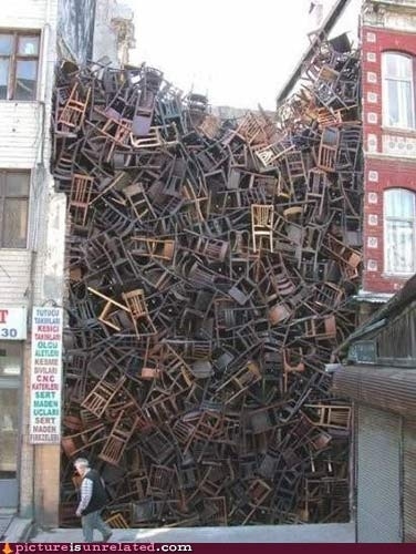 Because there are ONE BILLION chairs!!!
