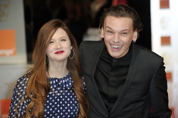 Bonnie Wright and Jamie Campbell Bower