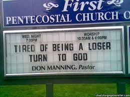 Religious zealots always bring in the best poon.