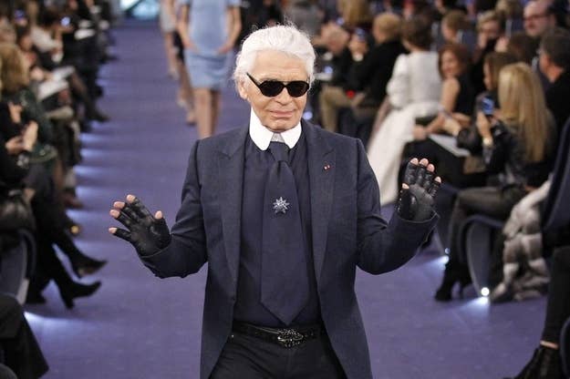 Photographic Evidence Karl Lagerfeld Is A Vampire