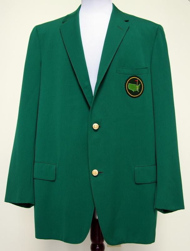 For those who are unfamiliar, the Green Jacket is one of the most iconic trophies in golf, awarded every year to the winner of the Masters Tournament. The website Green Jacket Auctions (that makes sense!) is currently looking for bids on the 1959 Green Jacket, awarded to the now-deceased Art Wall, who narrowly beat the legendary iced-tea-and-lemonade maven Arnold Palmer to win the tournament. Bidding right now is at $33,180, though it appears that an auction in 2010 for the 1957 Green Jacket closed at $63,000. The auction ends April 7, so plenty of time for the price to rise. There's some pretty fascinating golf history alongside the listing, so click through to Green Jacket Auctions to either read up or make a bid. Particularly interesting is that after 1961, champions were only permitted to bring their jackets home for a year before having to return them when they went back to Augusta to defend their title. Prior to 1961, though, winners kept their jackets, which is why the ones now being auctioned date from that era.