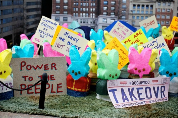 OccuPeep D.C. - Winner of the 2012 Washington Post Peeps Diorama Show