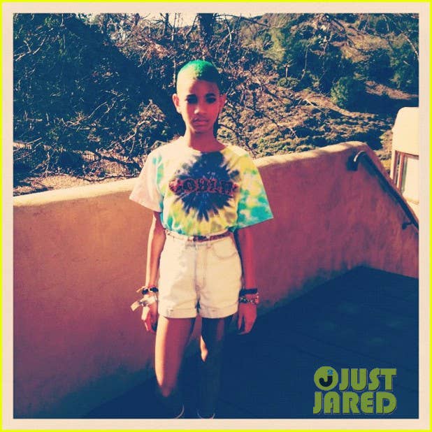 Willow Smith Dyed Her Hair Green And Other Links