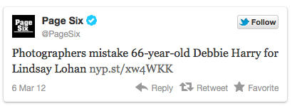A tweet about the incident.