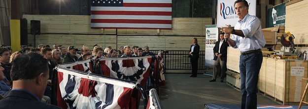 Romney was challenged on race and religion during a town hall meeting outside Green Bay, Wisc. on April 2.