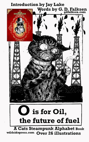 "A Cats Steampunk Alphabet" Book