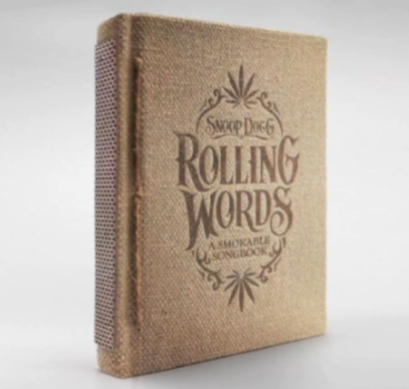 Snoop Dogg has come out with a book made out of hemp and rolling papers