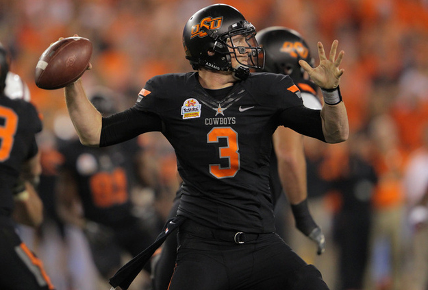 And at 28 years old (he'll turn 29 this October), Brandon Weeden is the oldest player ever selected in the NFL draft. In fact he's older than...