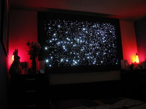 This stunning Star Map uses optical fibers to bring a bit of the night sky into your home.