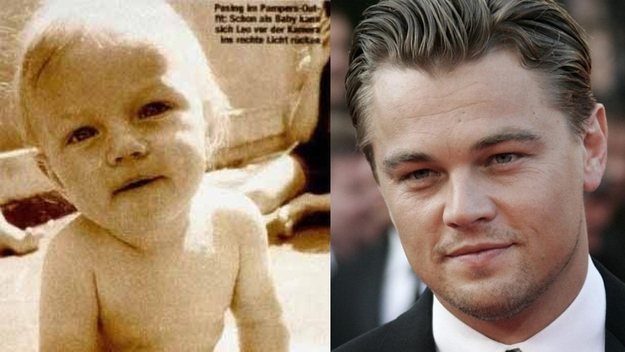 Before DiCaprio stole teenager's hearts on the big screen, he stole hearts from the cradle.