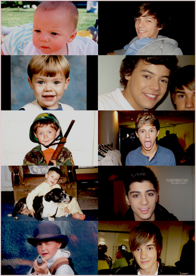 Before tweens screamed and cried for One Direction, the little singers did the same in their diapers.